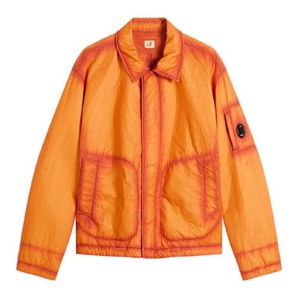 CP컴퍼니 남성 C P Company Feltro Bi Film Jacket Russet Orange 153244