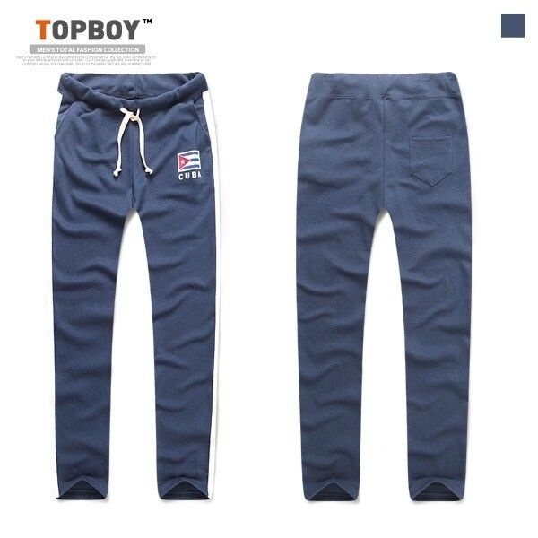 탑보이 [탑보이] 쿠바프린팅트레이닝팬츠 (DG079)