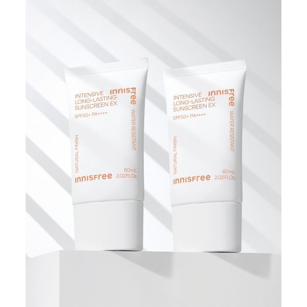 INNISFREE INNISFREE 인텐시브 롱래스팅 선스크린 EX SPF 50+ PA4+ 60mL 2개