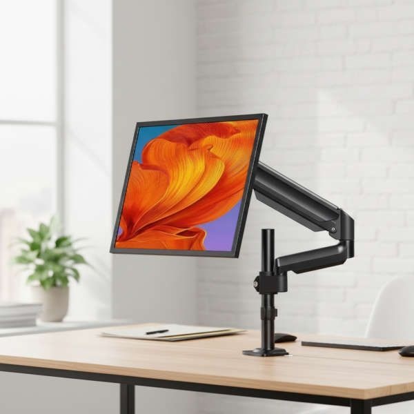 [엘디엘 마운트] 폴타입 싱글모니터암 FLEX FIT P1 32인치지원