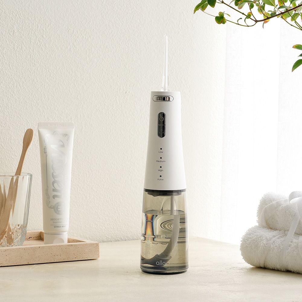 알로코리아 (현대Hmall) 알로코리아 덴픽션 휴대용 무선 프리미엄 구강세정기 AWF1R 물치실 칫솔 치간 세척기