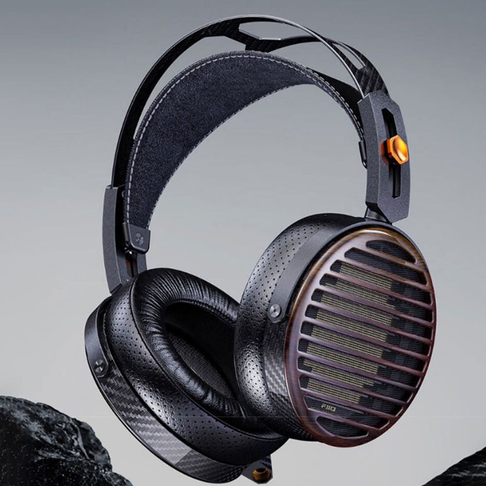 [해외] AULA FiiO 피오 FT7 평판형 헤드폰 HIFI 오픈백 고해상도 헤드폰