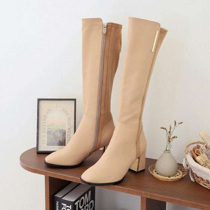 H스타일/병행수입 [슈슈블링](YS)Vg3656세스띠금장스판콤비부츠