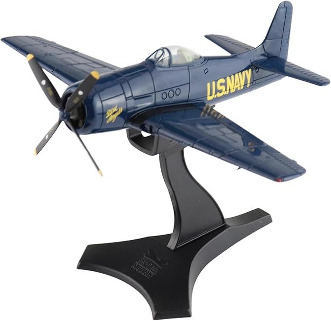 Hobby Master | 1/72 비율 다이캐스트 군용 항공기 복제품 | F8F-1B 블루 앤젤 미국 해군, 1946 모델 SM1012