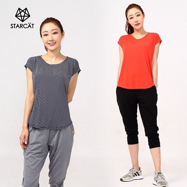 [패션플러스][스타캣]여성요가복세트 필라테스복세트 빅사이즈세트TS02PS80Q3