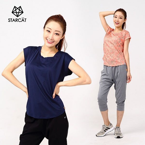 [패션플러스][스타캣]여성요가복세트 필라테스복세트 빅사이즈세트TS02PS80Q4
