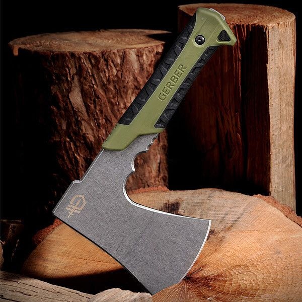 거버(Gerber) 거버 [패션플러스][거버]거버 팩 해치트 도끼 세이지그린