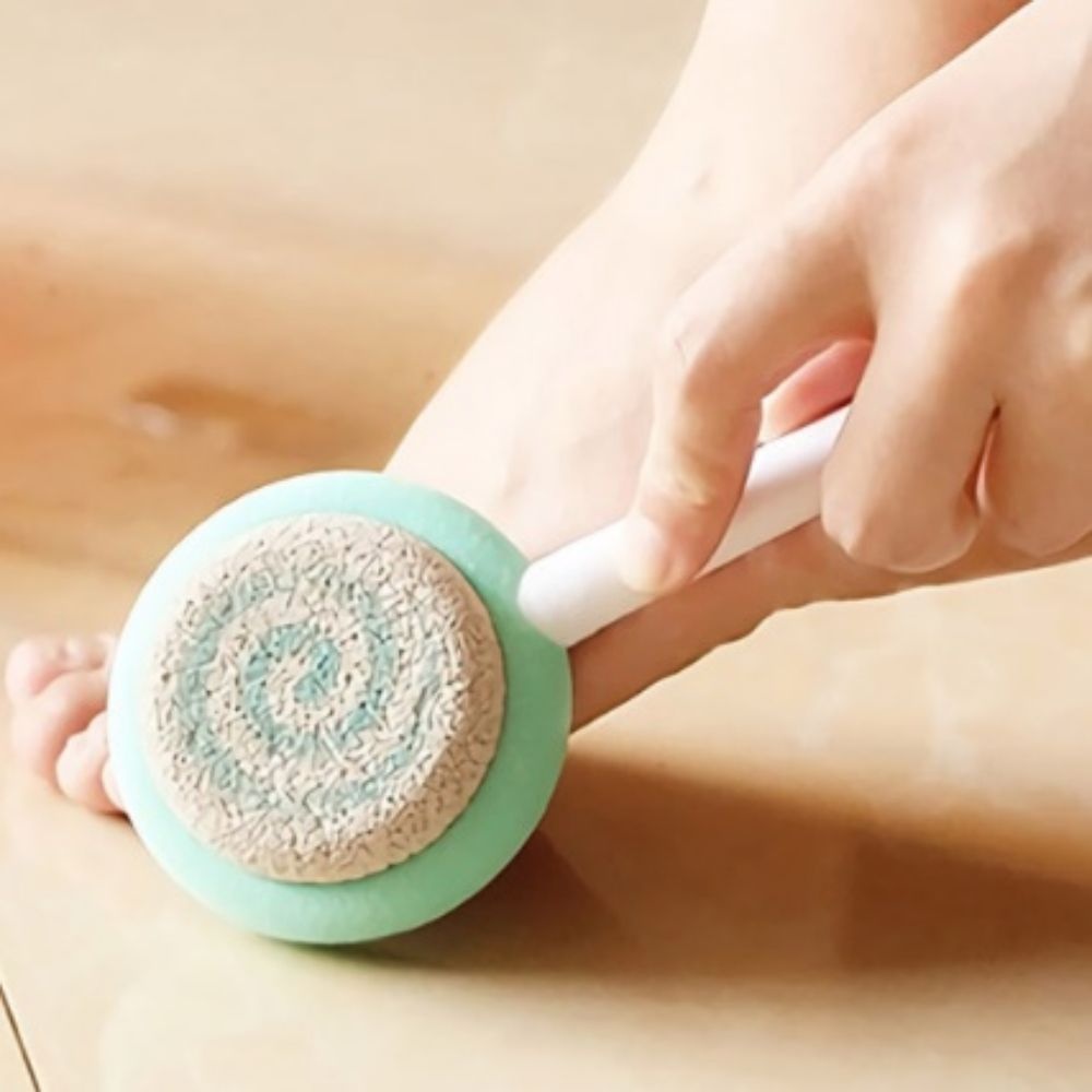 롤리팝 양면 뒷꿈치 풋 스톤 굳은살 관리 제거 돌 겨울철 거친 발바닥발 각질 뒤꿈치 발밀이