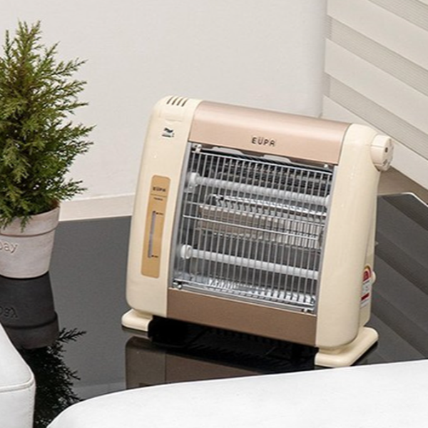유파코리아 탁상용 전기 히터 책상 밑 전기 히터 스탠드형 개인용 소형 난방기구 휴대용 1인용 다리 히터 사무실 책상 난로