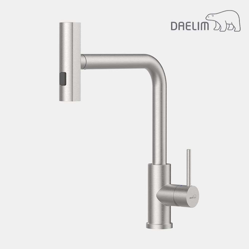 대림바스 무광 니켈 망치형 주방 싱크대 수전 DL-K2115SN