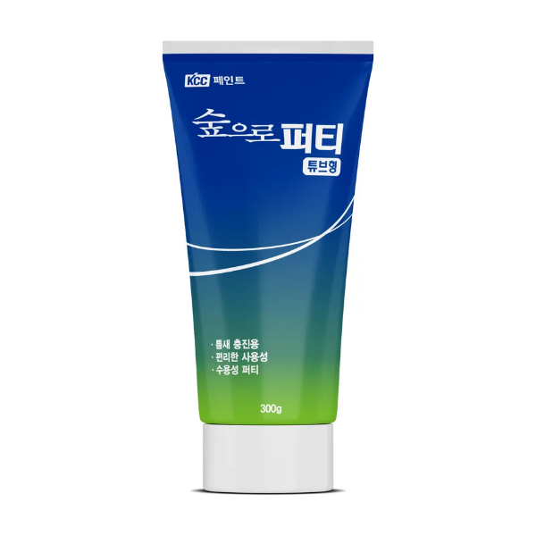 [오늘출발] KCC 숲으로 퍼티 튜브형 균열보수 크랙 벽 보수 충진제 메꾸미 300g