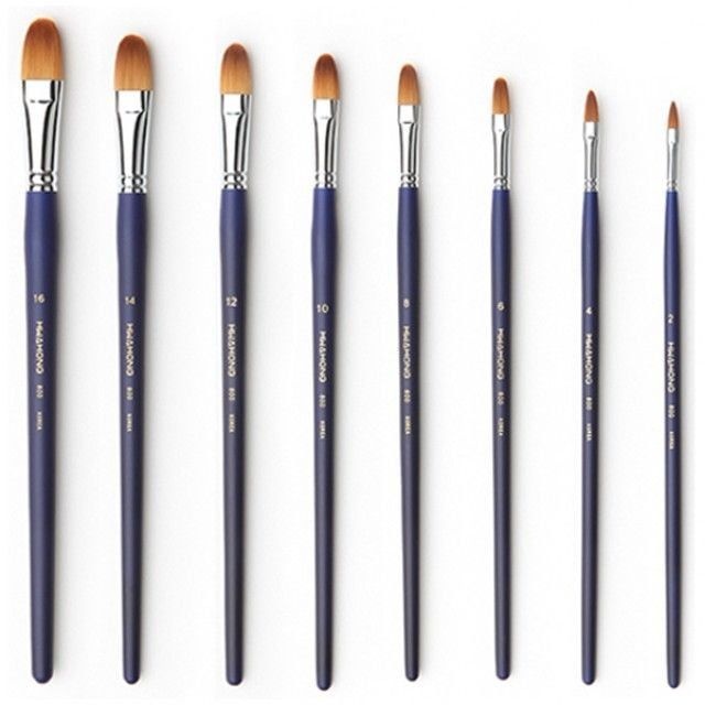 화홍 관공서 학교 -34678 유화붓 아크릴붓 800F 화홍 수채붓 16호