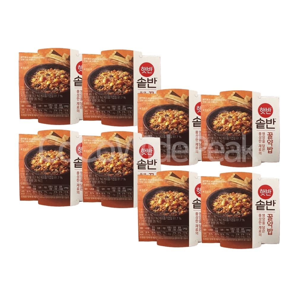 씨제이제일제당 CJ 햇반 솥반 꿀약밥 210g x 8개