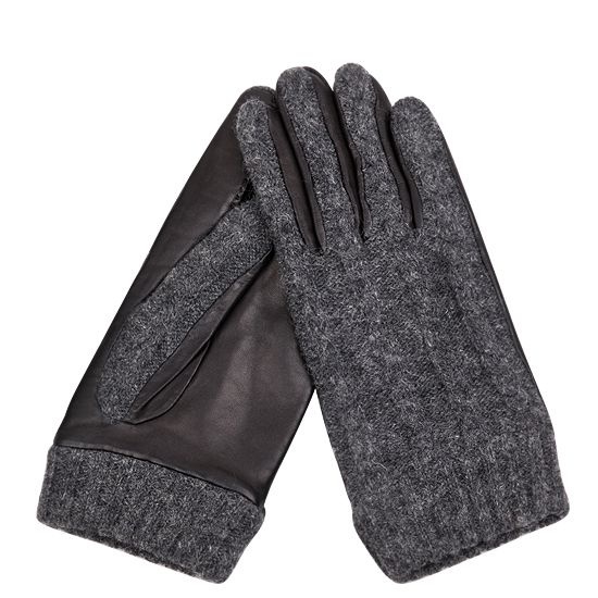 ㈜길마로 엠유스포츠 꽈베기니트 콤비 울안감 남성 양가죽장갑 MP-31104