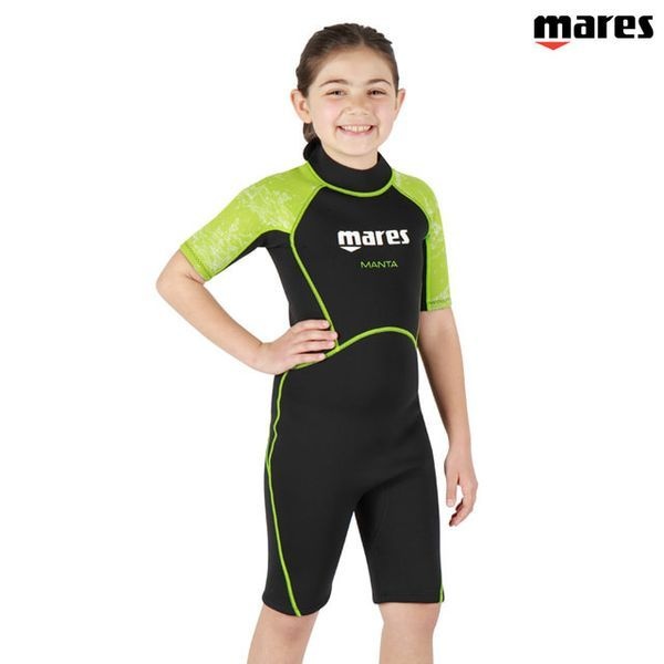 마레스 [하프클럽]마레스 만타 튜닉 주니어 어린이용 아동용 다이빙 슈트 물놀이 스노클링 2.2mm
