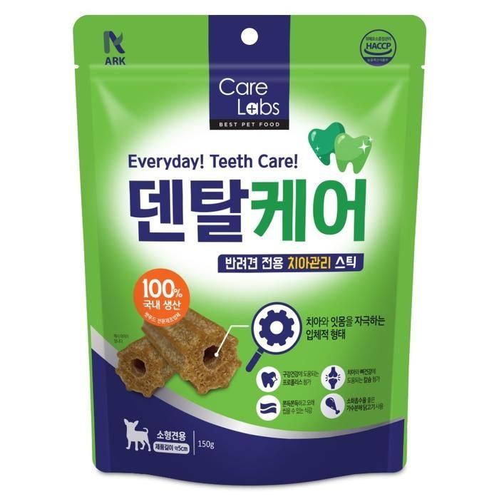 소형견 구강관리 치석제거용 덴탈껌 국내산 P60317 2개