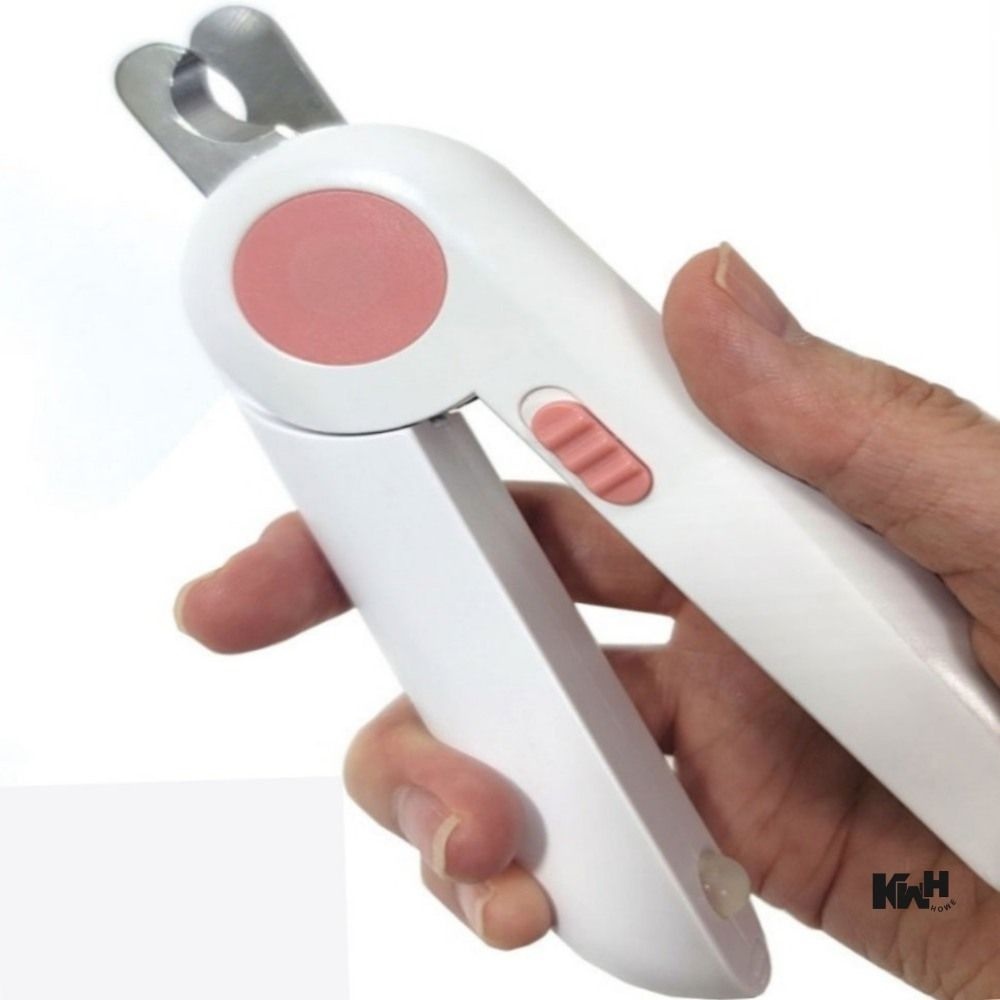 고양이 LED 발톱깎기 L 핑크 강아지발톱관리 반려견발톱깎이 발톱가위 애견발톱가위