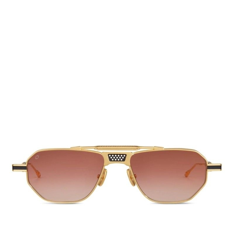 어도어럭스 티헨리 메탈 더블 브리지 그라디언트 렌즈 선글라스 LONGTAIL CASINO ROYAL