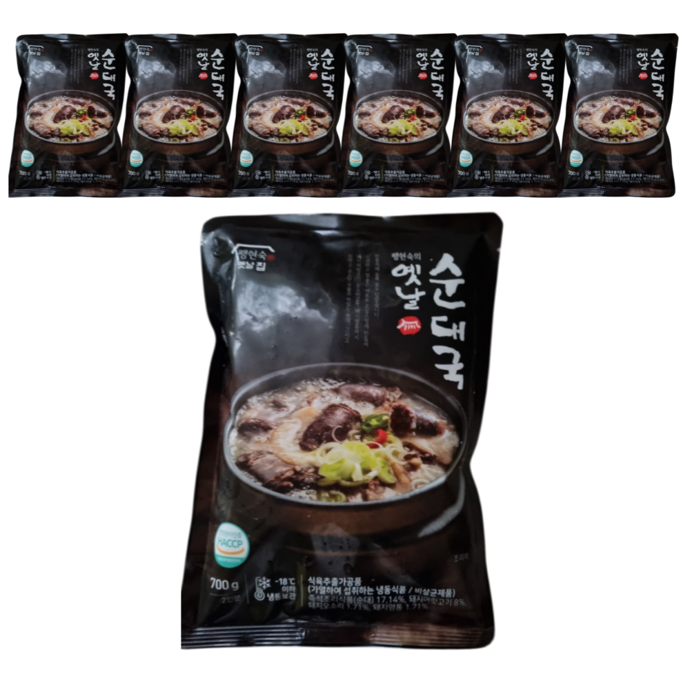 [오늘출발] 팽현숙 옛날 순대국 700g X 7개