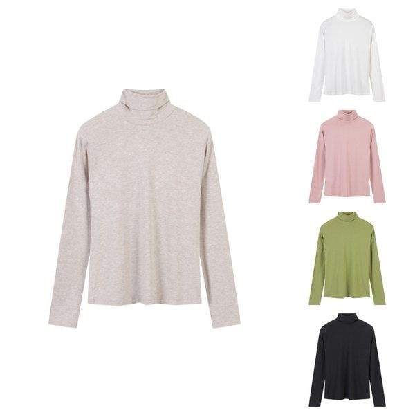 폴햄 여성 에코베로 터틀넥 티셔츠 PHF 4TU2OlO 1159287