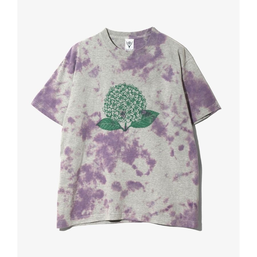 [해외] 남이서팔 SOUTH2 WEST8 x 키타무라 S/S C/PE 수국 저지 티셔츠 SX836