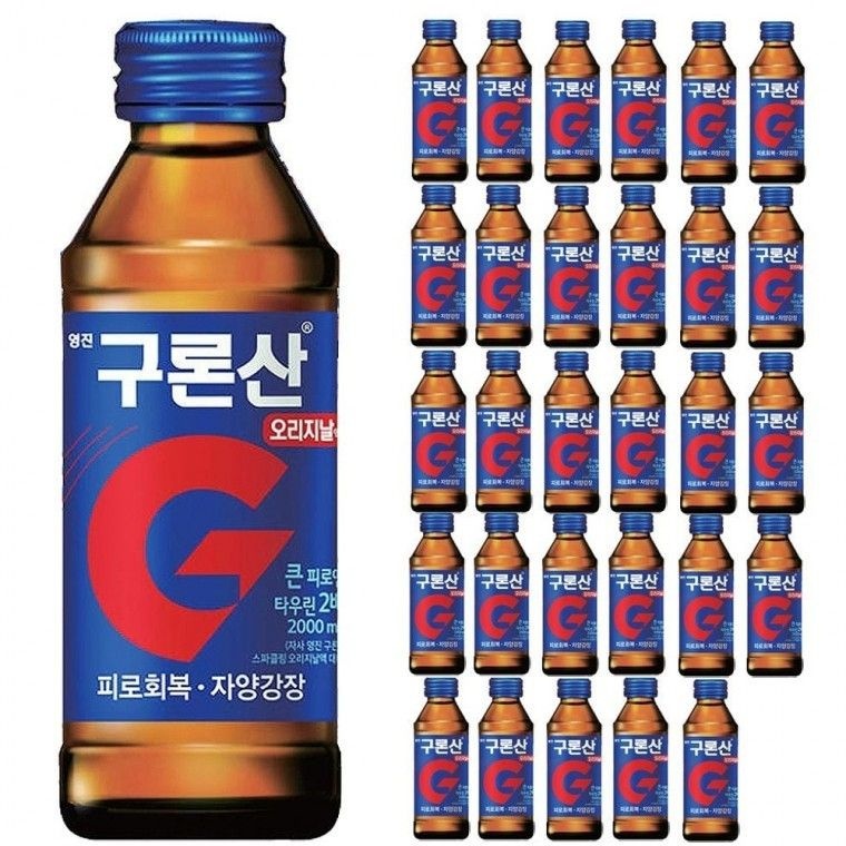 영진 구론산 오리지날 150ml x 30병 박스 드링크