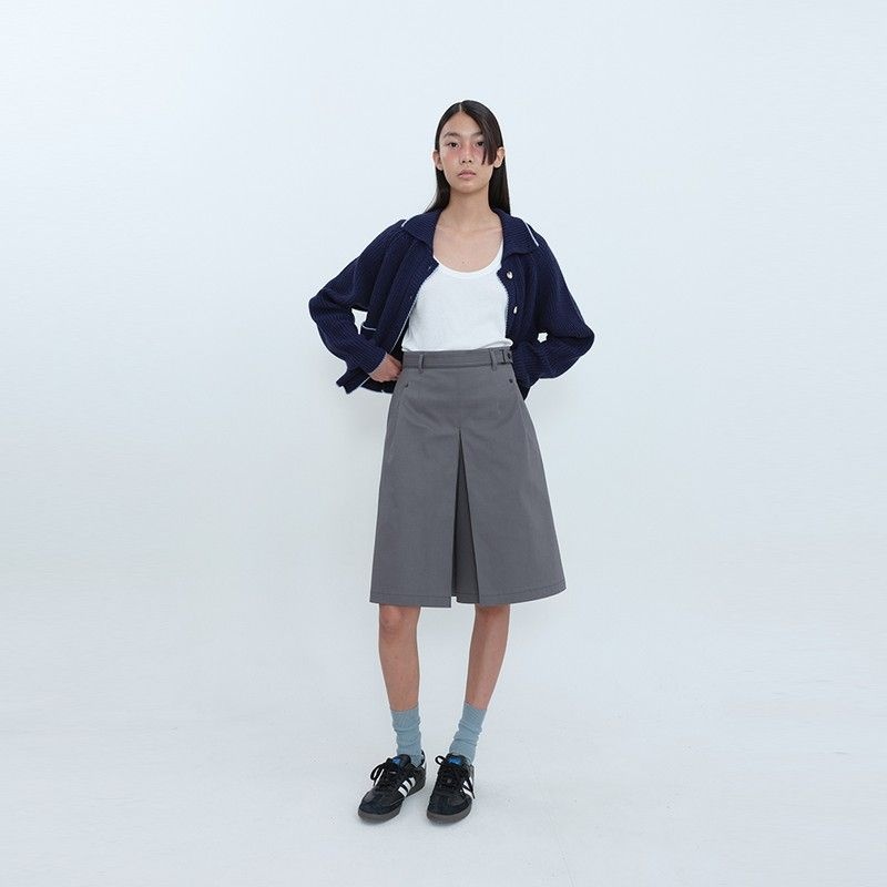 아위 NYLON CULOTTE_CHARCOAL 658488