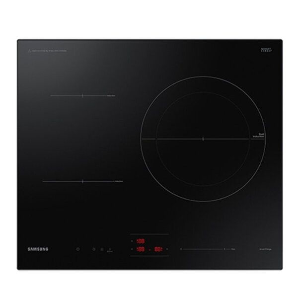 삼성전자 [삼성전자] [하이마트] 삼성 3구 인덕션 NZ63B4026AK [ 빌트인 / 28cm 듀열링 대화구 / 10분 초고화력 ]