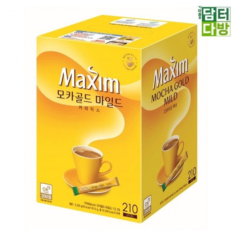 [동서식품]맥심 모카골드 마일드 커피믹스 12g 420T (210T x 2)