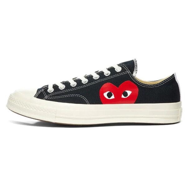 꼼데가르송 [꼼데가르송] [명품] 25SS 여성 척테일러 컨버스 로우탑 블랙 AZ K111 001 1