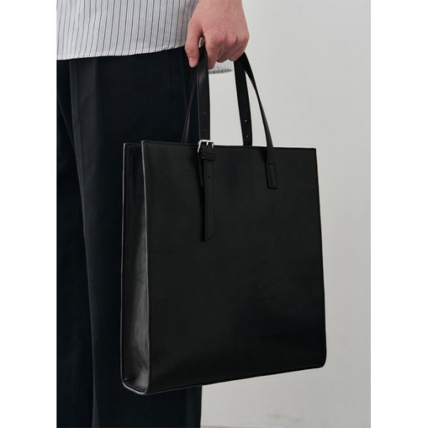 드로우핏 DRAW FIT 레가토 벨티드 레더 토트백 [BLACK] DFBG5202BK 2846222