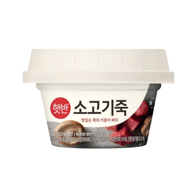CJ 햇반 소프트밀 비비고 용기죽/파우치죽 소고기죽 420g 외 골라담기 / 전복죽 단호박죽 야채죽 닭백숙죽 단팥죽