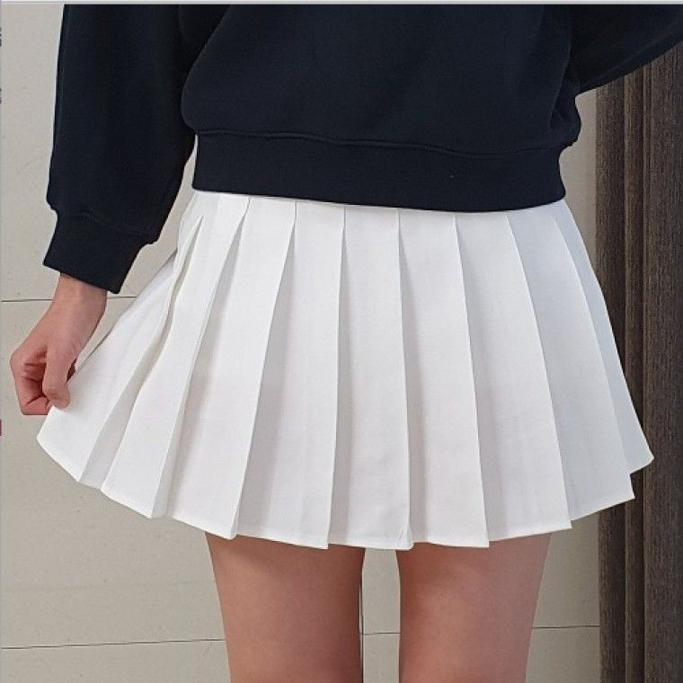 플리츠 스커트 LS-040 주름 치마 속바지 내장형 가성비 골프치마