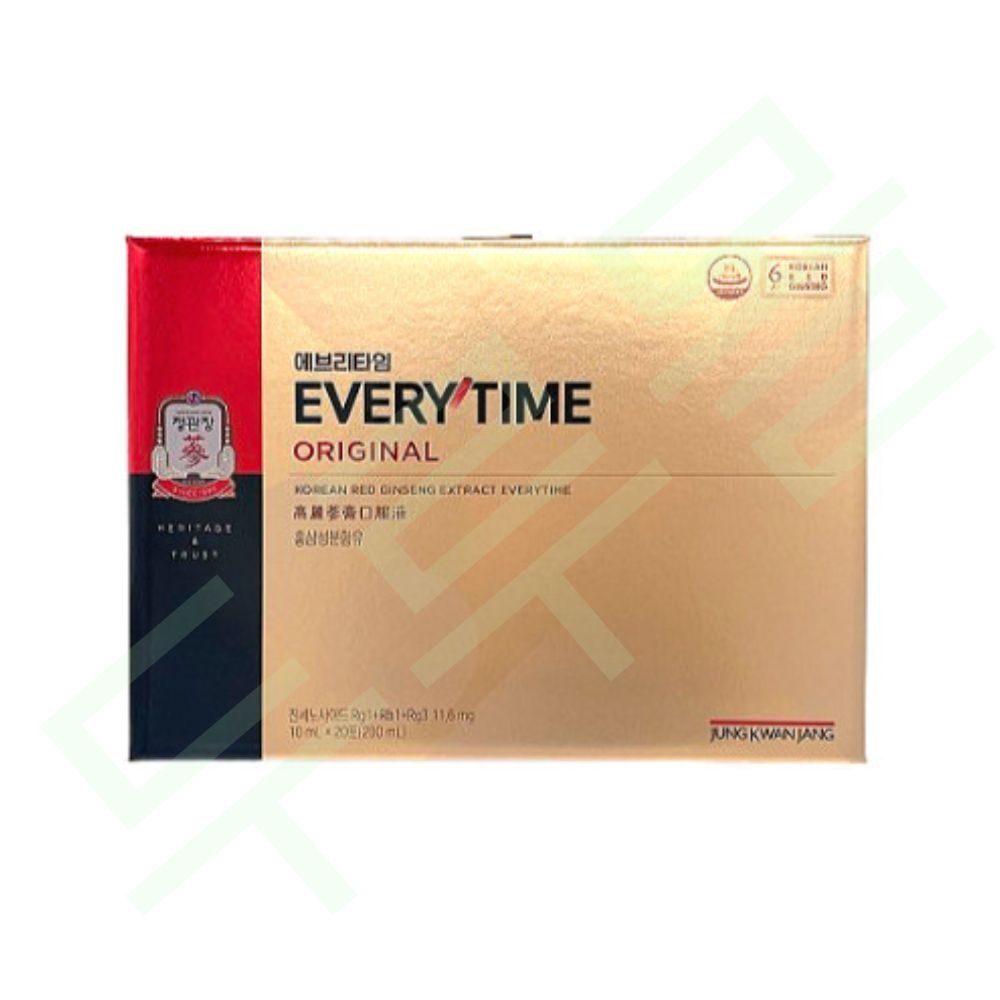 정관장 홍삼정 에브리타임 10ml × 20포 짜먹는홍삼