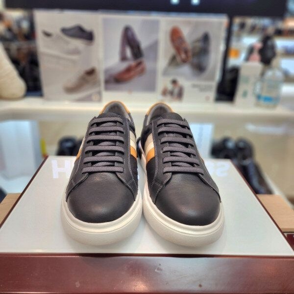 [모다아울렛][허시파피]남성 발 편한 경량 컴포트  캐주얼 밴드끈 스니커즈 3mq565-9_CA 천안아산점