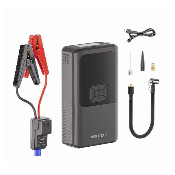 버티탭 4IN1 점프스타터 공기압충전 배터리 방전 펌프