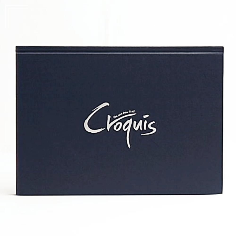 학교 관공서 양장크로키 제본 105g -41449 B5 블랙 CN04 삼원 스케치