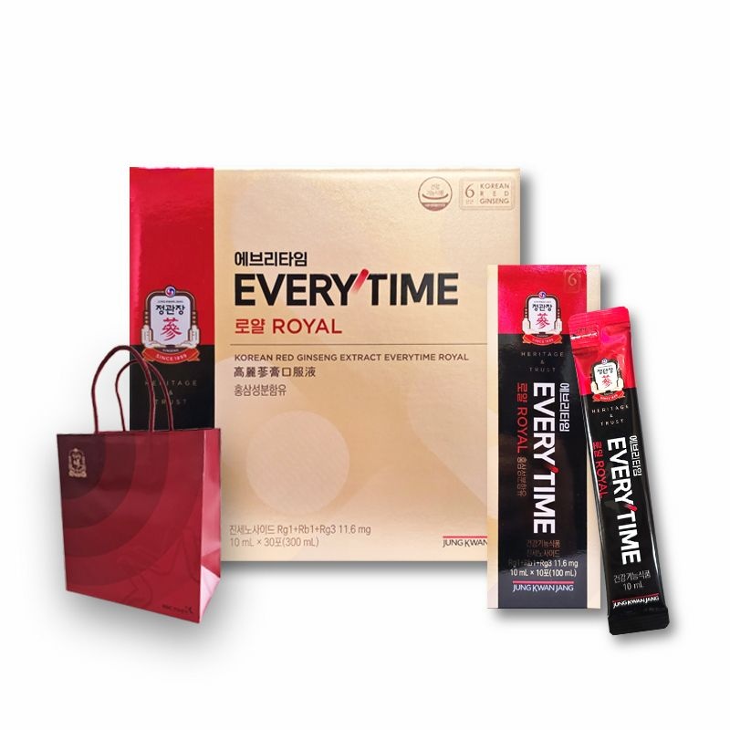 정관장 홍삼정 에브리타임 10ml 30포 ROYAL(쇼핑백 요청시 동봉)