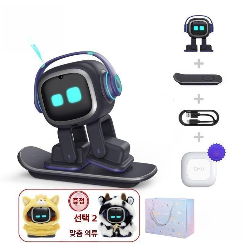 중국산 [해외] EMO 이모 3세대 챗GPT연동 로봇 반려 미니 AI 팻