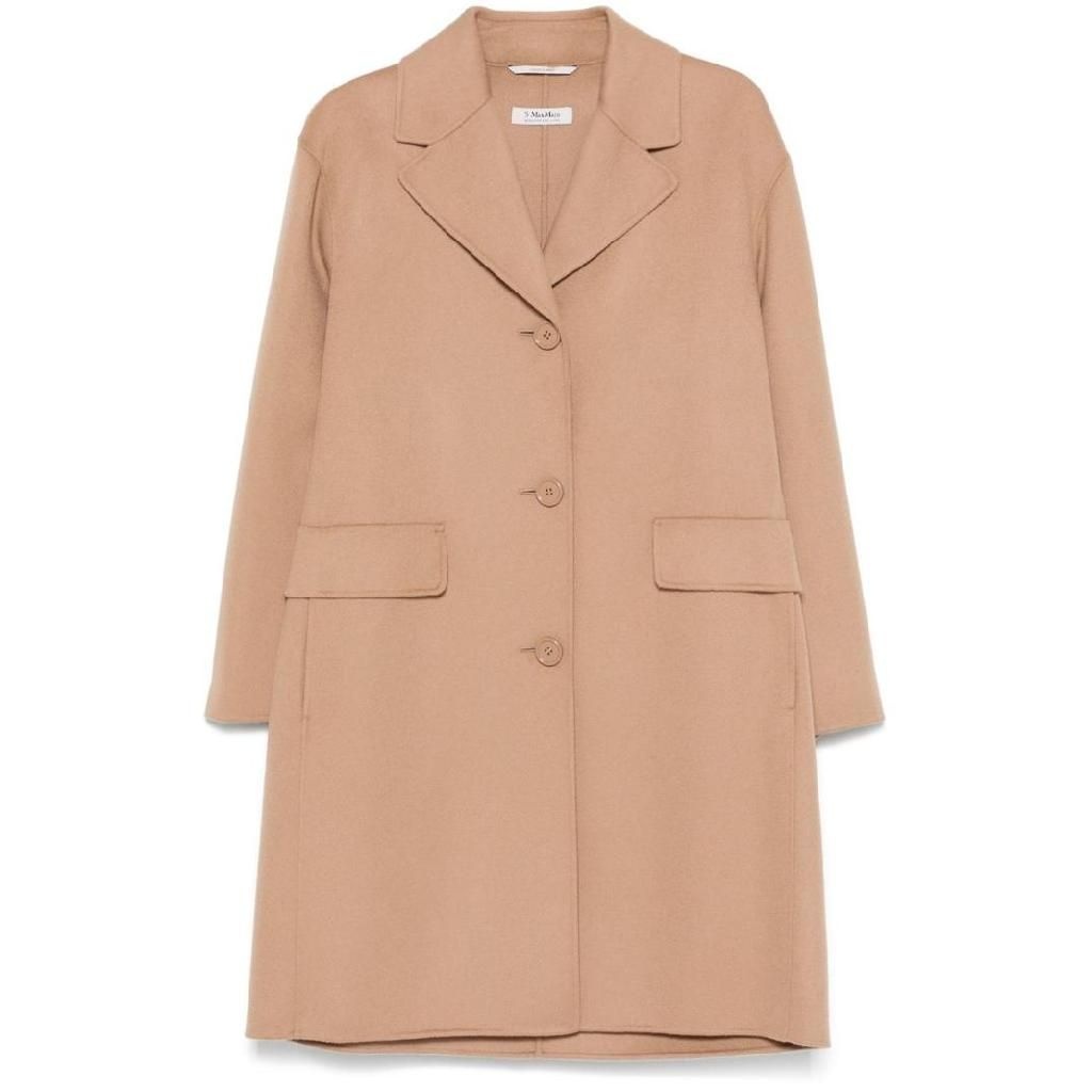 막스마라 P13 19011111600033 S MAX MARA WOOL SINGLE BREASTED COAT