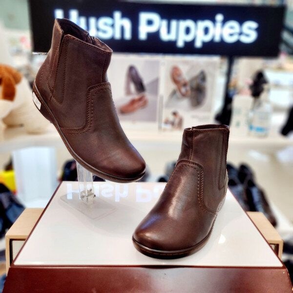 [모다아울렛][허시파피]여성 발 편한 경량 세미 캐주얼 퍼 컴포트 앵클부츠 3fk601-9_CA 천안아산점