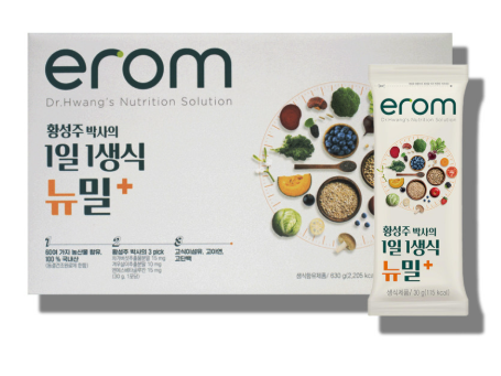 황성주 생식 이롬 뉴밀 플러스 1일 1생식 아침간편식 21포 1박스