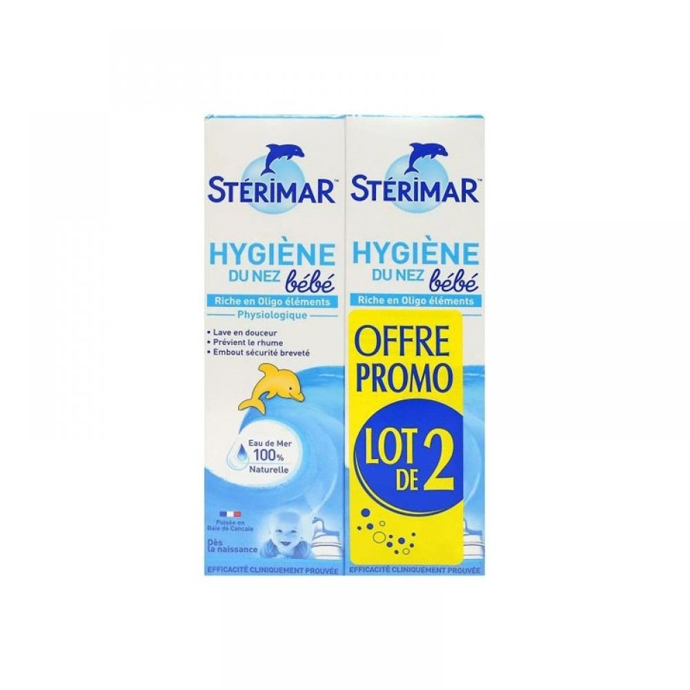 스테리마르 스테리마르 아기 코 위생 2 x 100ml 세트
