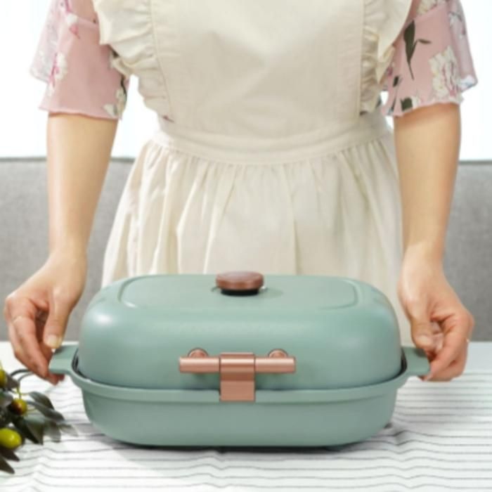 도무스 도무스 홈파티 전기 그릴 구이기 요리 집들이 그린