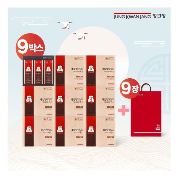 정관장 [정관장] □[9박스] 홍삼정마일드 센스 (30포x10ml x 9박스)