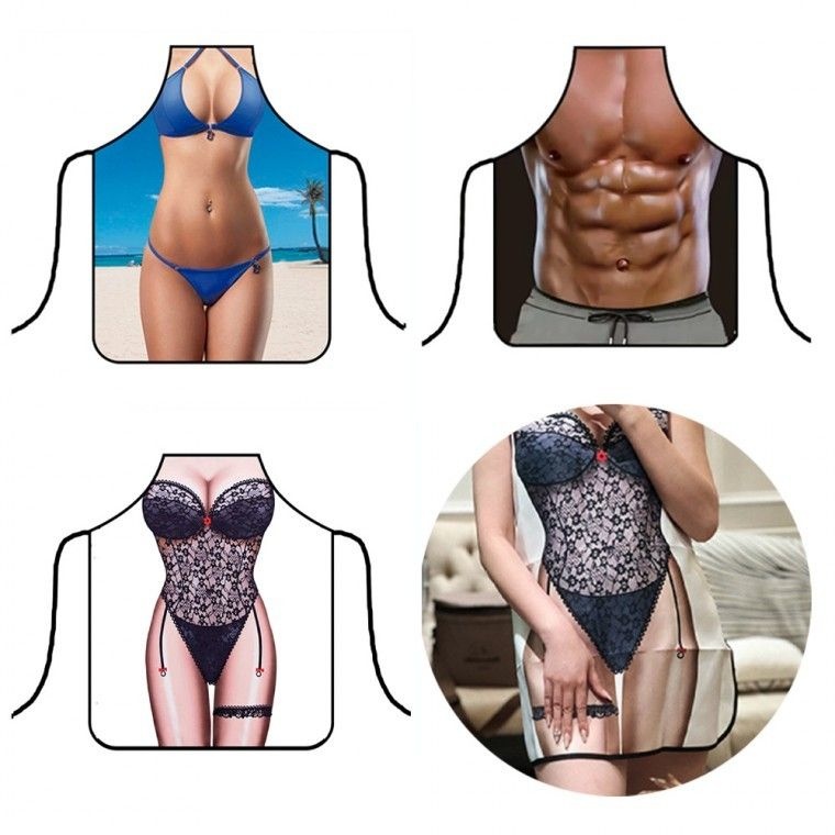 몸짱 근육 복근 방수 앞치마 신혼부부 신혼 웃긴 특이한 재밌는 집들이 선물 쓸데없는 쓸모없는 남성