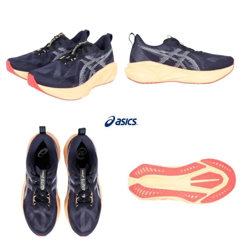 아식스 [해외] 아식스 러닝화 노바블라스트 5 와이드 쿠션 메쉬 마라톤 남성 데일리 조깅화 1011B975