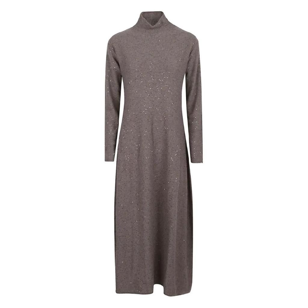 안토넬리 안토넬리 뤼미에르 하이 넥 미디 드레스 41622P1725 TP443456729