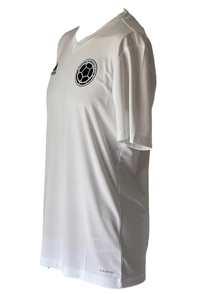 Generic [해외] Seleccion 콜롬비아 국가 대표팀 FCF 축구 남성용 화이트 미디엄 저지 123152