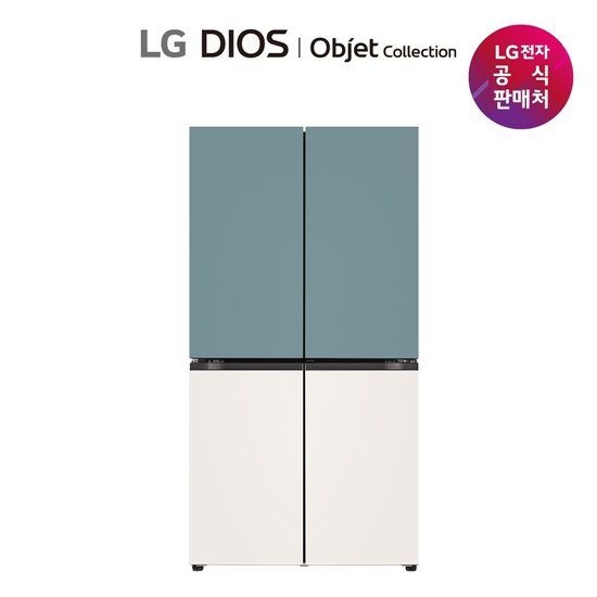 엘지전자(주) [1등급] LG 디오스 오브제컬렉션 매직스페이스 냉장고 870리터 T873MTE111